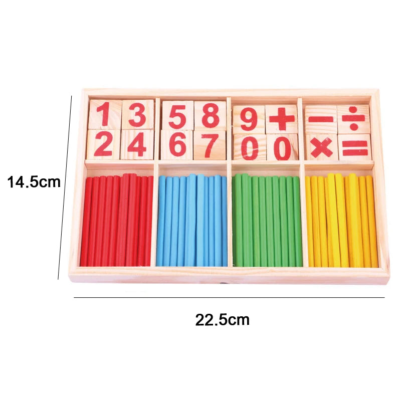 Montessori Wooden 3D Puzzle- Early Learning Toys for Toddlers
