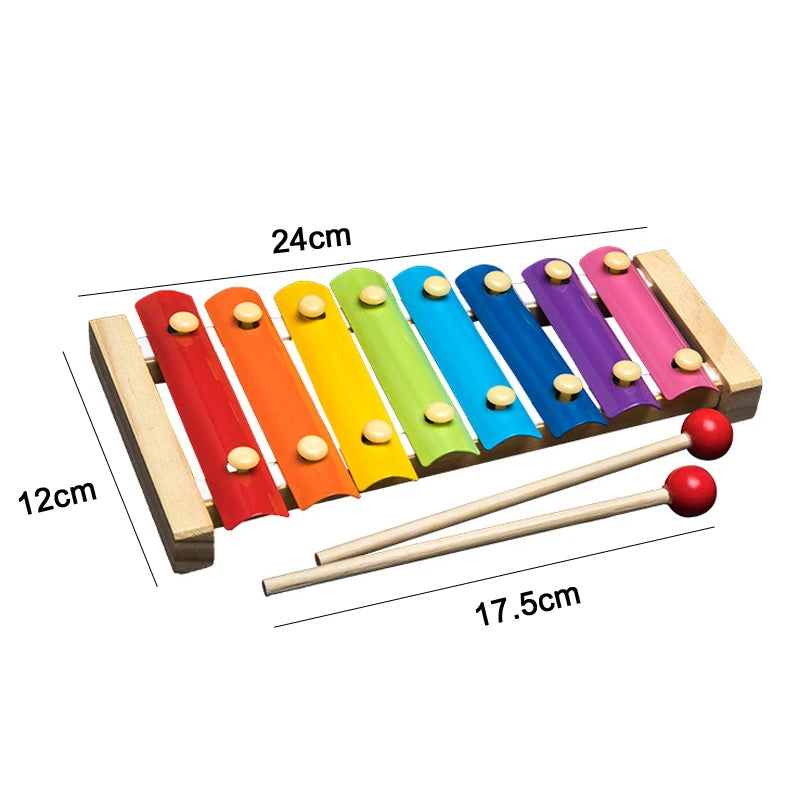 Montessori Wooden 3D Puzzle- Early Learning Toys for Toddlers