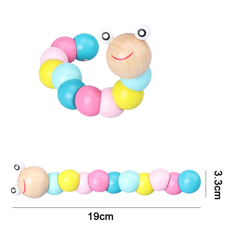 Montessori Wooden 3D Puzzle- Early Learning Toys for Toddlers