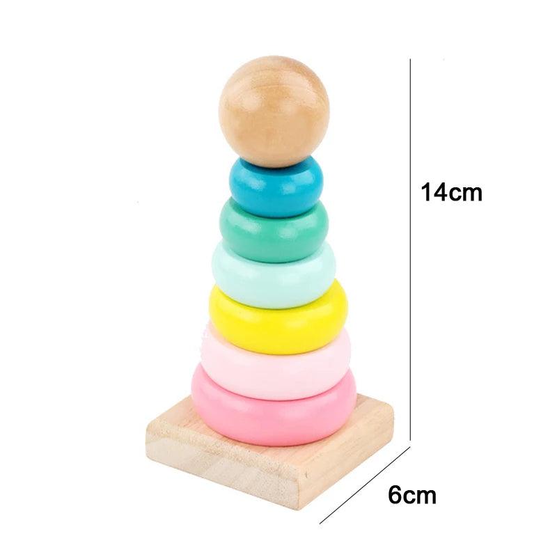 Montessori Wooden 3D Puzzle- Early Learning Toys for Toddlers
