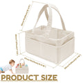 Portable Baby Diaper Caddy Organizer