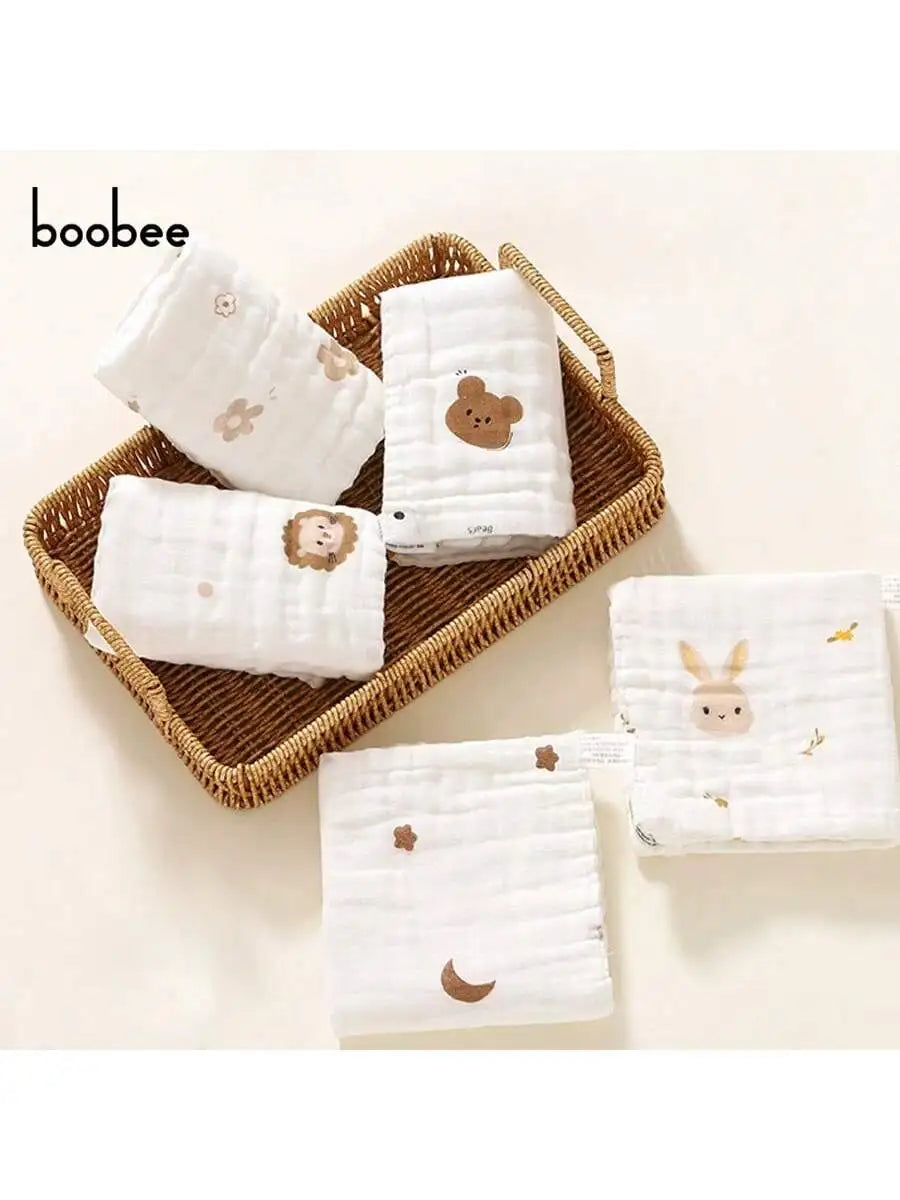 5-Piece Baby Ultra-Soft Baby Bib Set