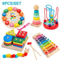 Montessori Wooden 3D Puzzle- Early Learning Toys for Toddlers