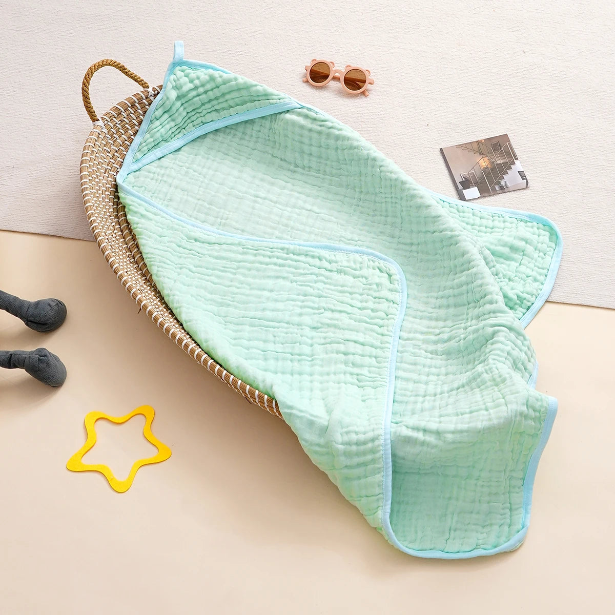 Soft 100% Cotton Hooded Baby Towel