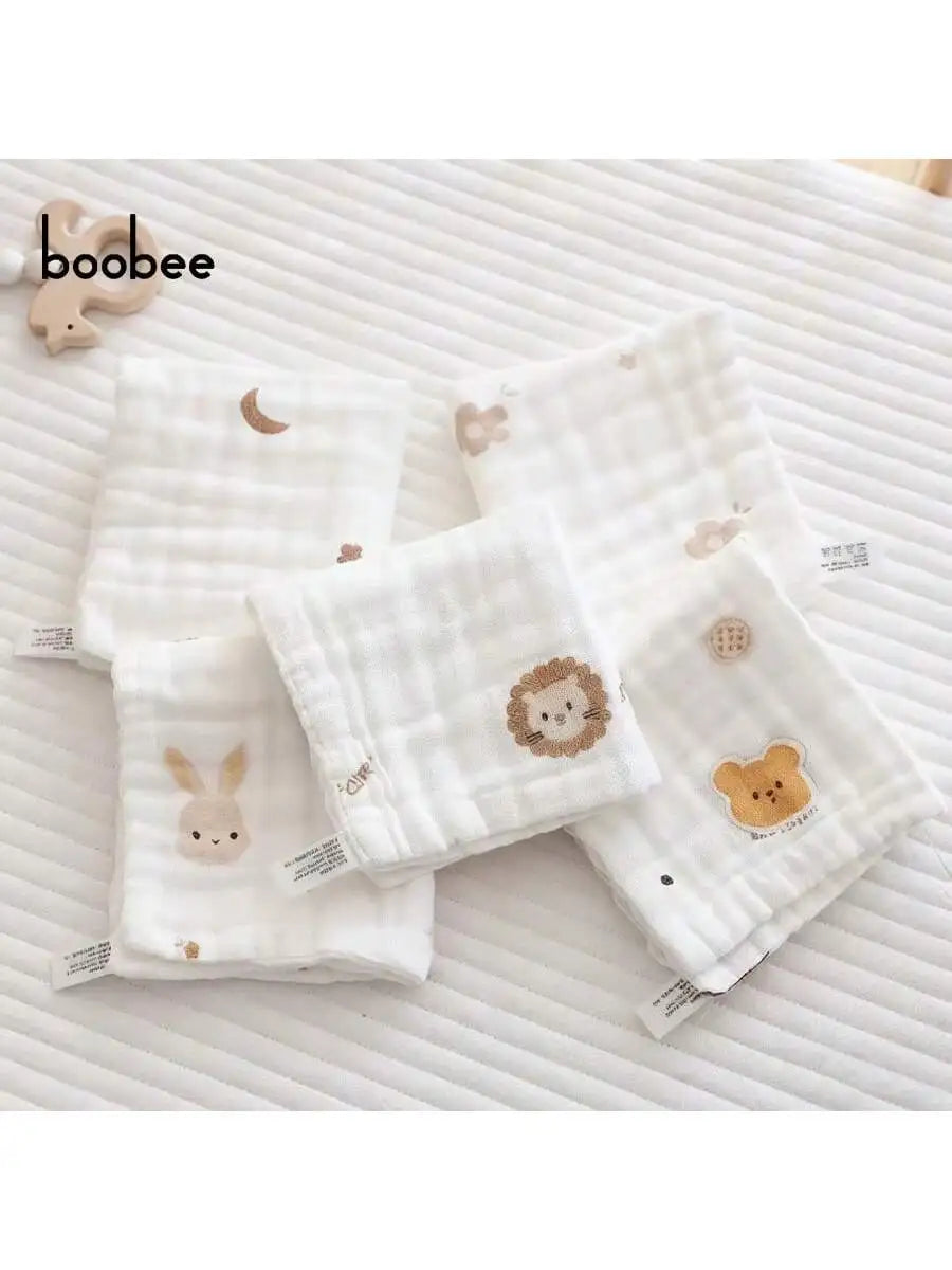 5-Piece Baby Ultra-Soft Baby Bib Set