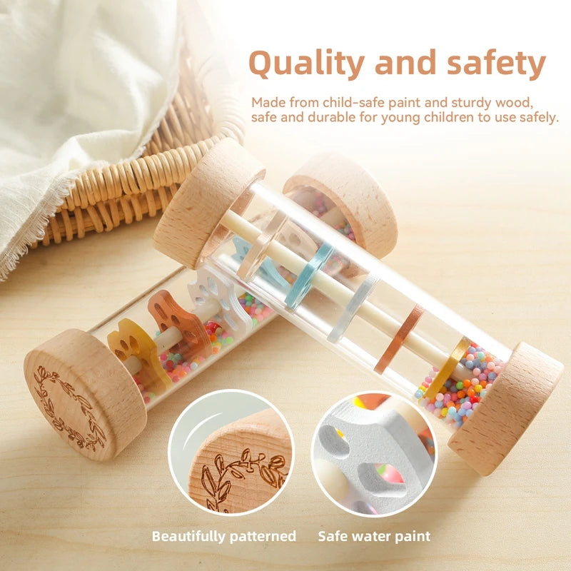 Montessori Baby Rattle stick