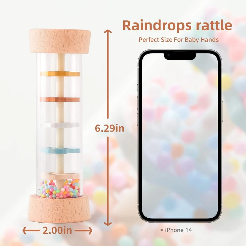 Montessori Baby Rattle stick