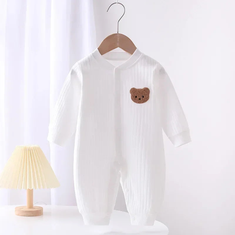 Soft Long Sleeve Romper for Newborns