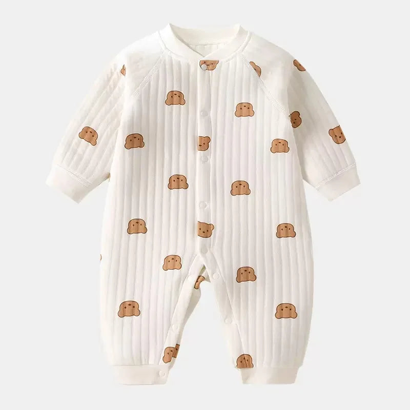 Soft Long Sleeve Romper for Newborns