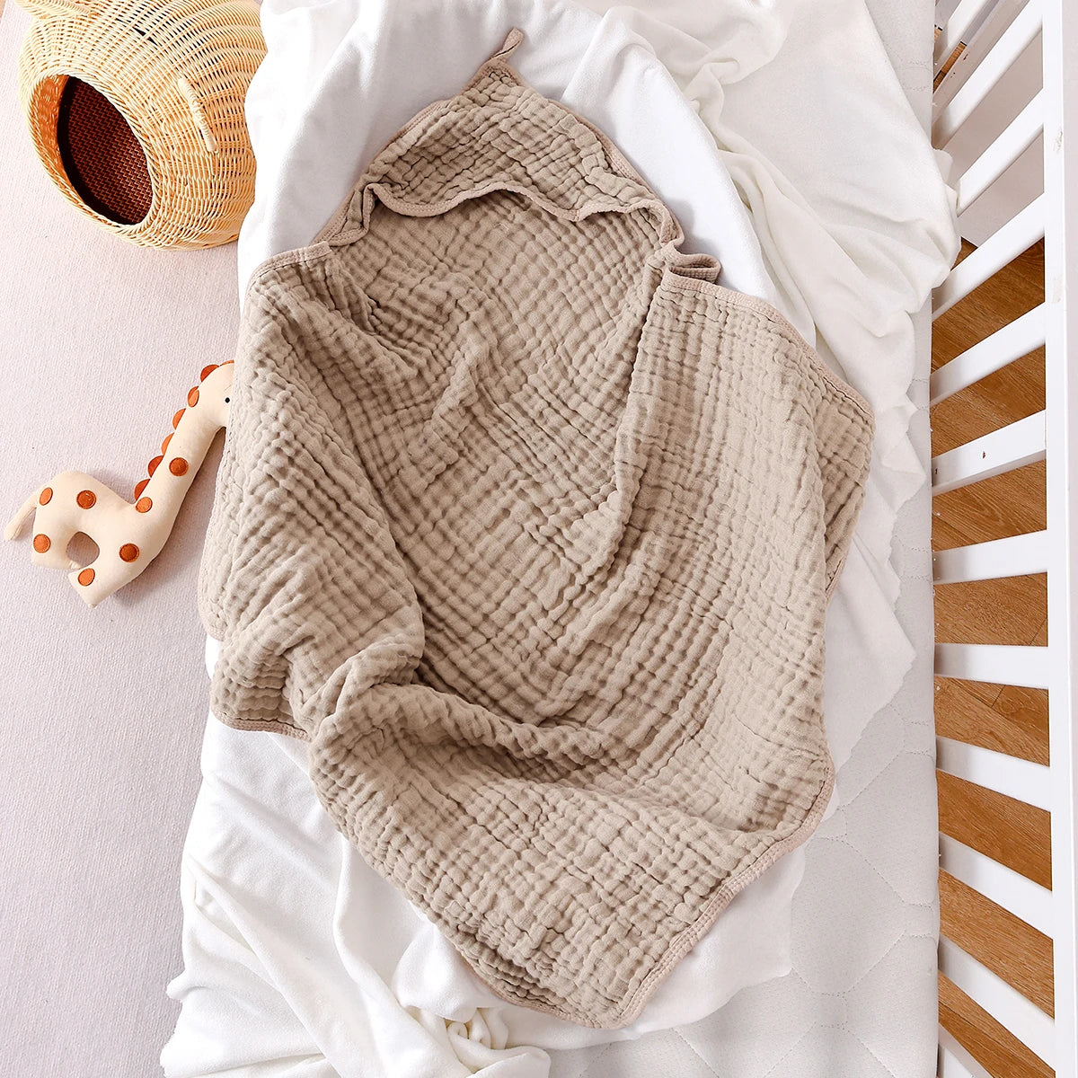 Soft 100% Cotton Hooded Baby Towel