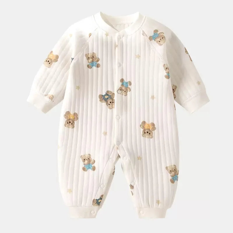 Soft Long Sleeve Romper for Newborns