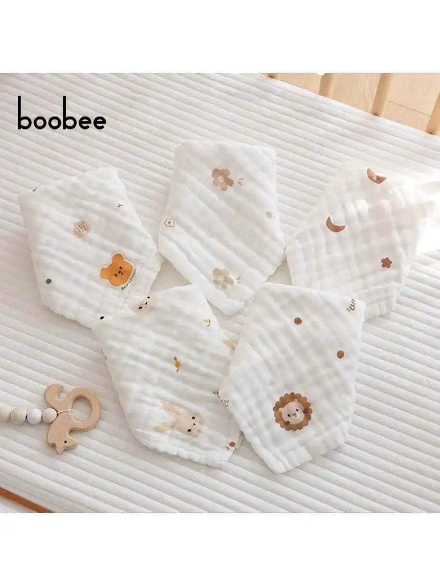 5-Piece Baby Ultra-Soft Baby Bib Set