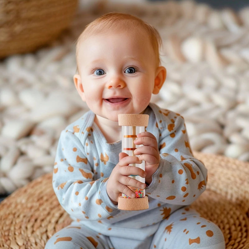 Montessori Baby Rattle stick