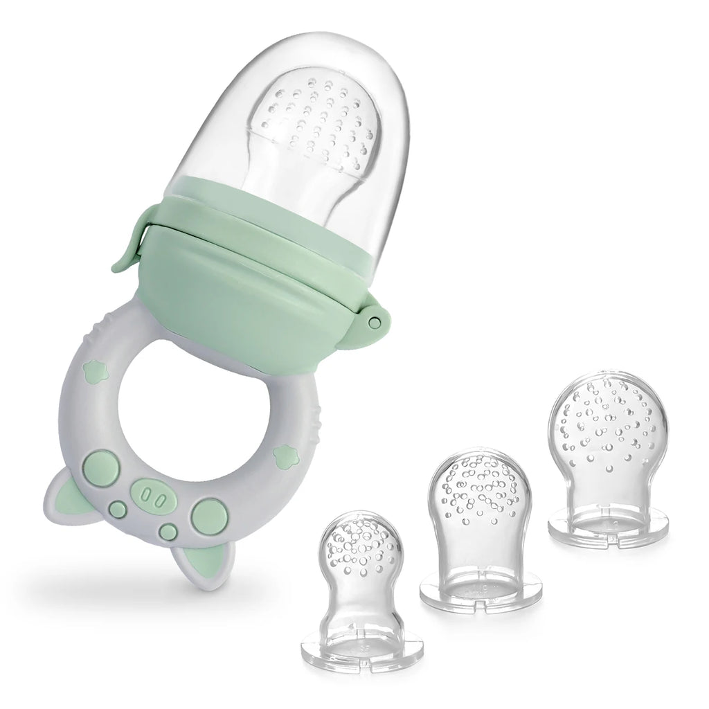 4-Piece Silicone Baby Fruit Feeder