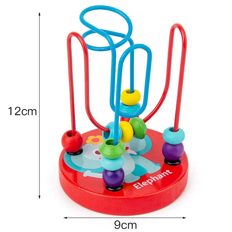 Montessori Wooden 3D Puzzle- Early Learning Toys for Toddlers