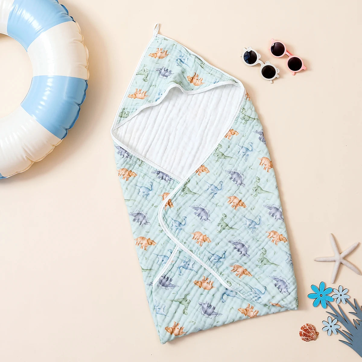 Soft 100% Cotton Hooded Baby Towel