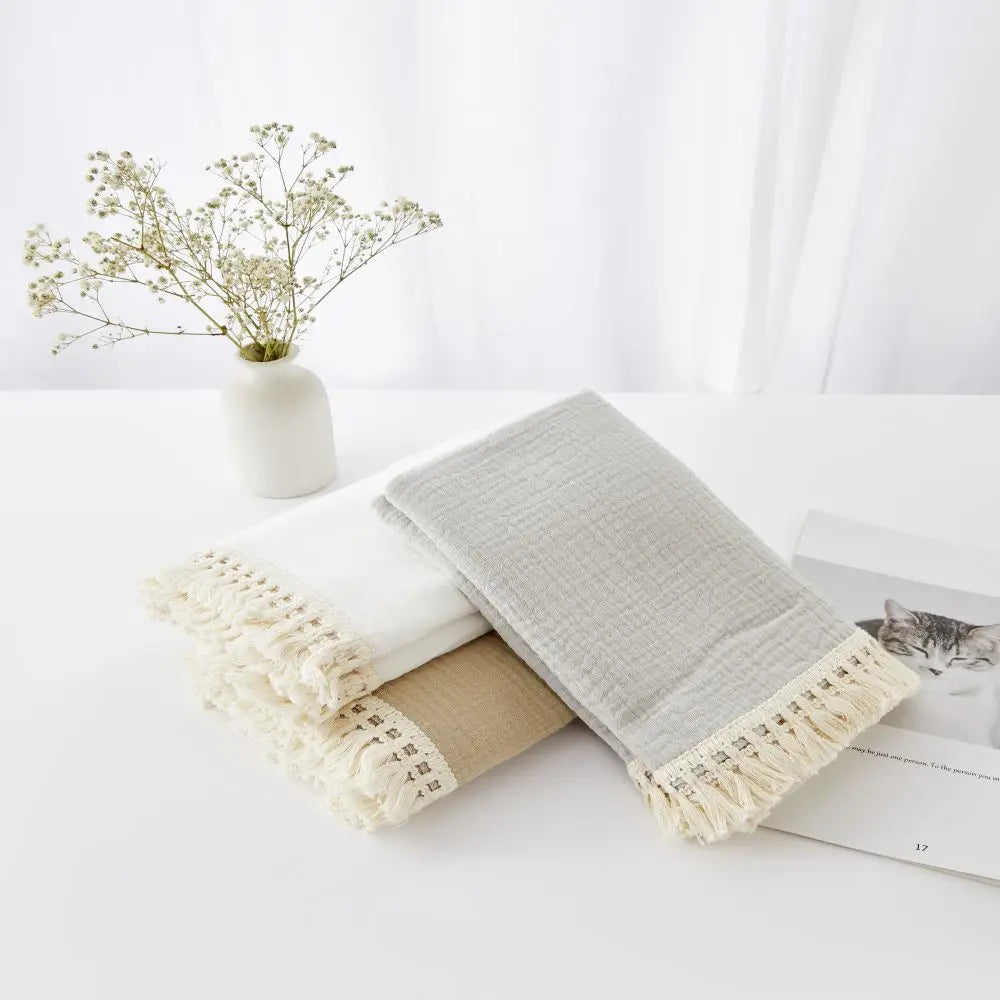 Cotton Muslin Baby Swaddle Blankets
