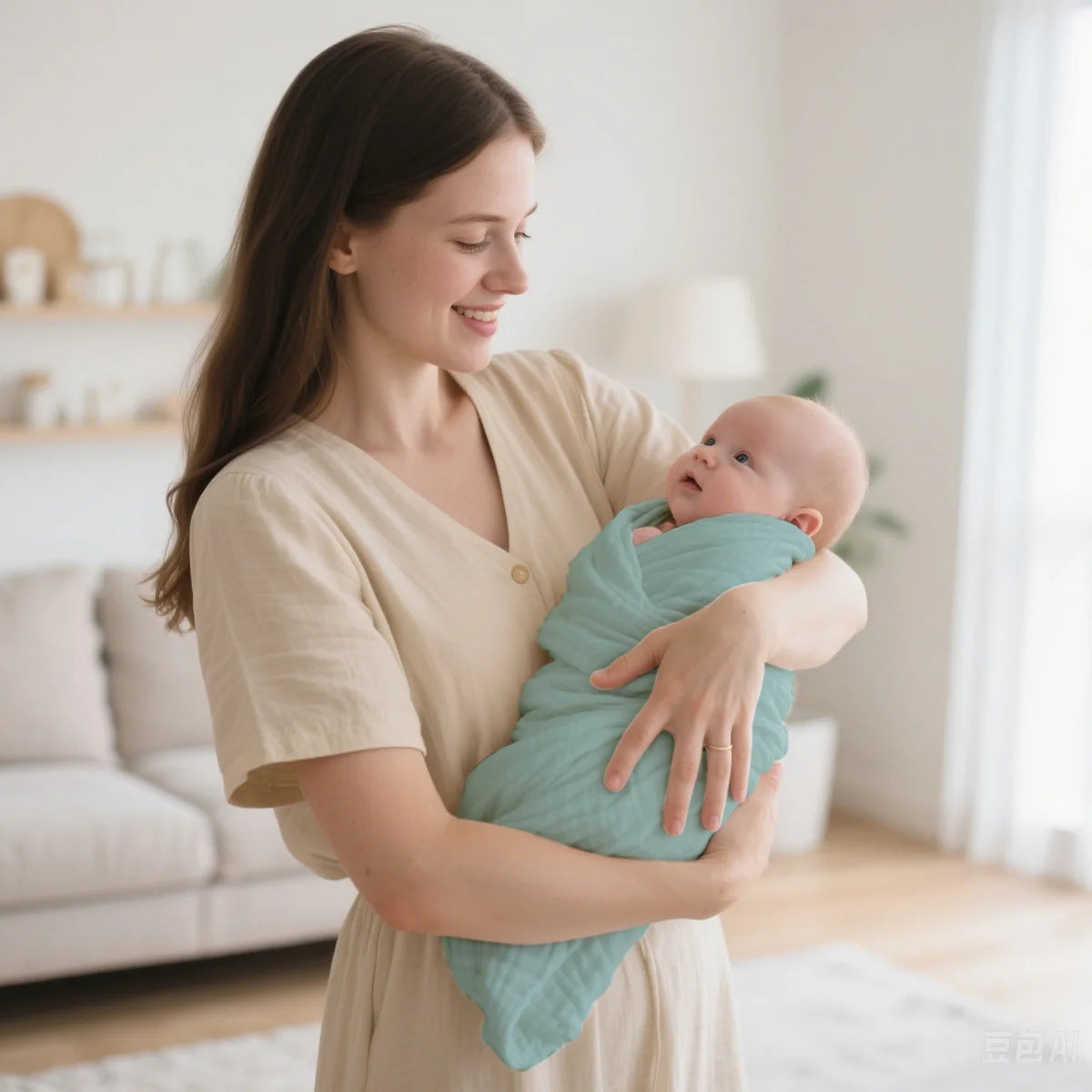 Soft 100% Cotton Hooded Baby Towel