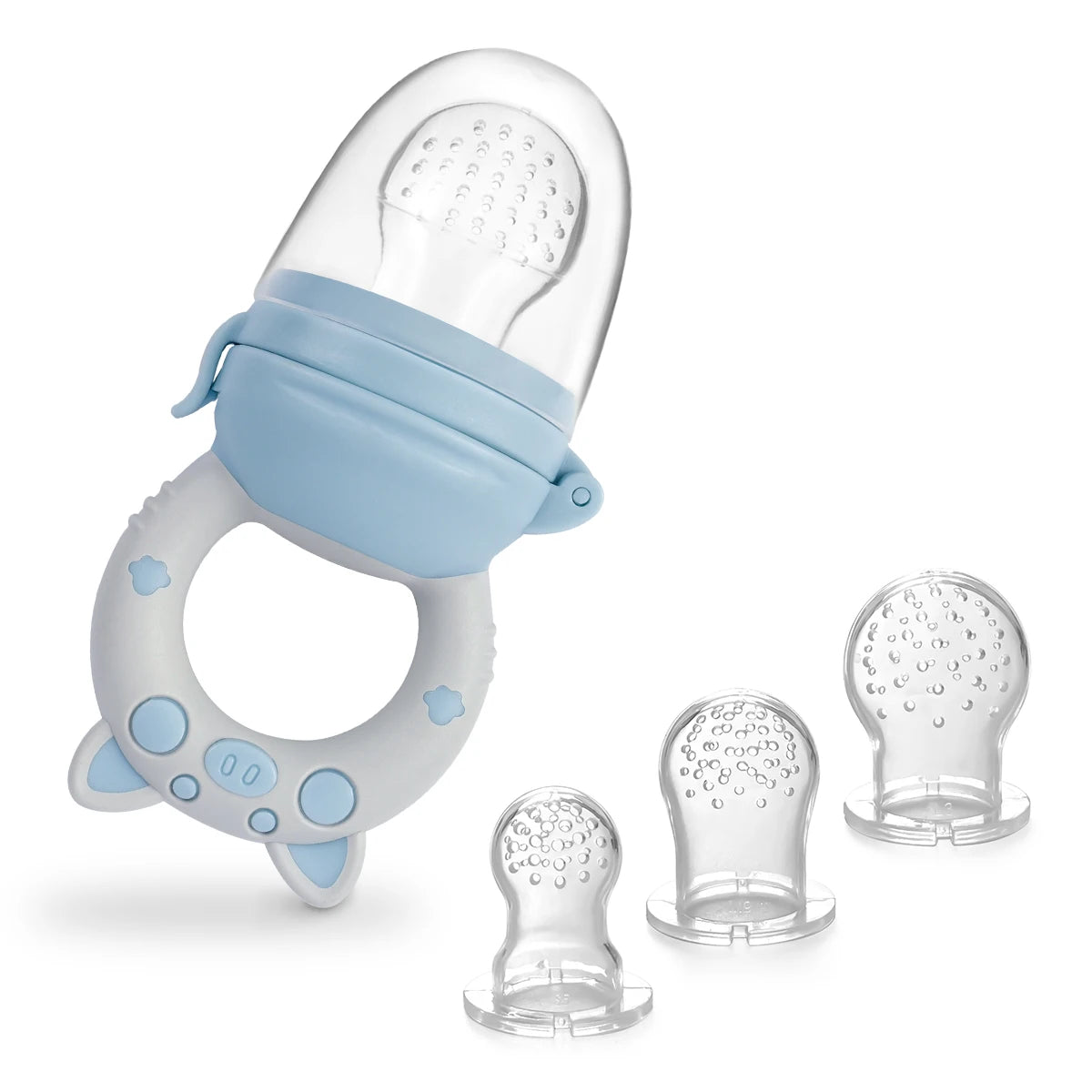 4-Piece Silicone Baby Fruit Feeder